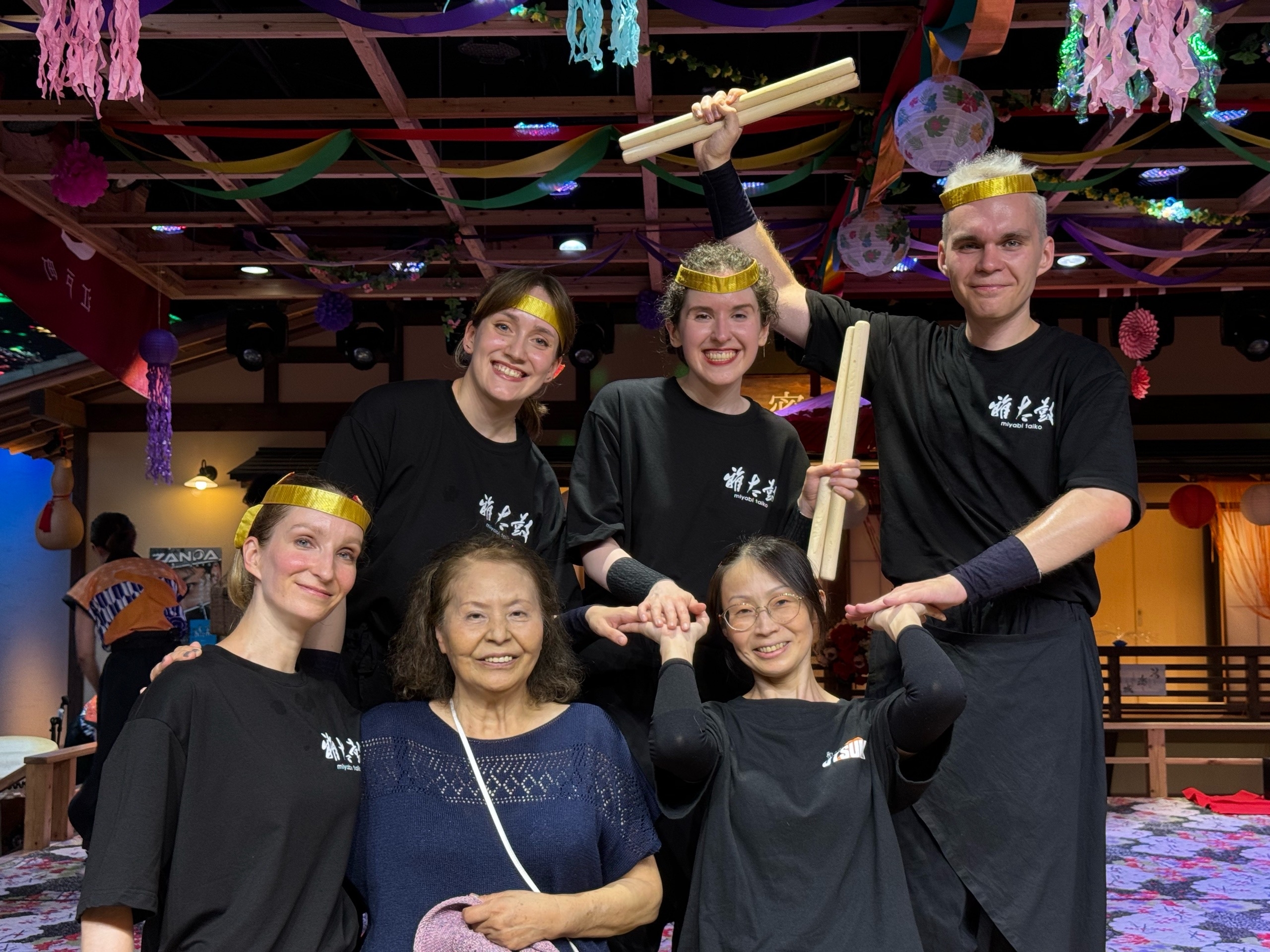 Группа барабанов тайко "Мияби"